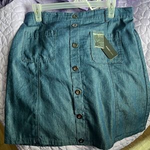 Robert Louis Denim Skirt